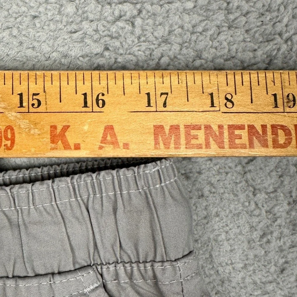 Banana Republic Shorts Mens Large Grey Casual Pull On Drawstring Stretch Waist